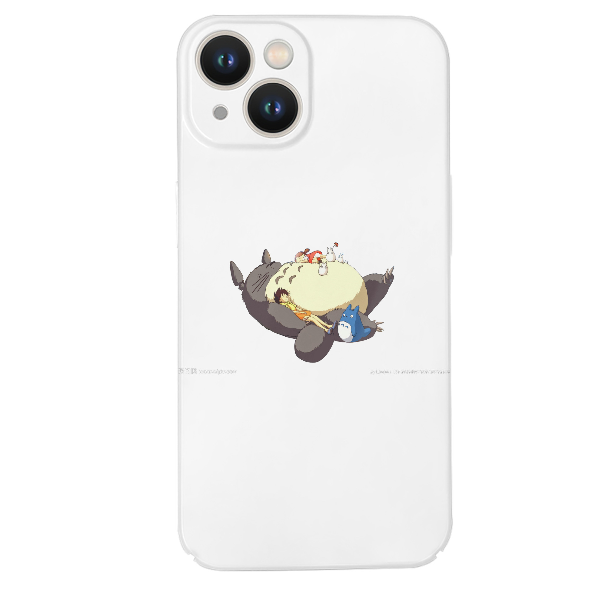 （画像用） となりのトトロ 草壁メイ 草壁サツキ My Neighbor Totoro Satsuki Kusakabe Mei Kusakabe 【iPhone 14シリーズ対応】ハードケース
